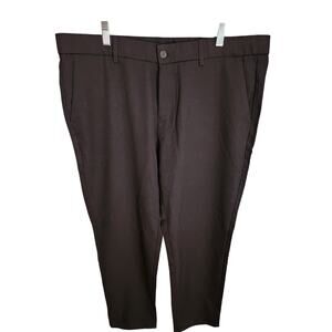 Plaid & Plain NWT‎ Black Slim Fit Dress Pants Size 40x32